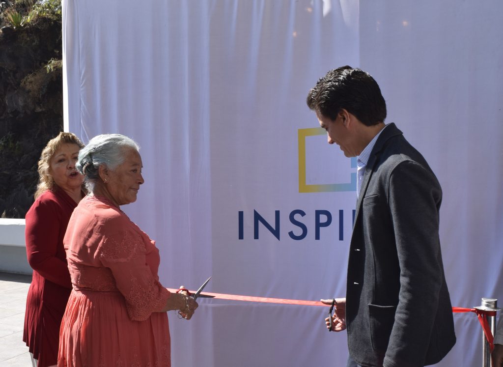 MXDESARROLLOS Y AAPAUNAM<br>
INAUGURAN NUEVO PUNTO
DE VENTA DE INSPIRIA
COAPA