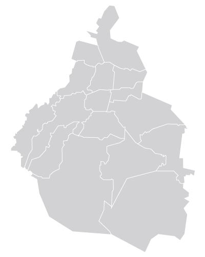 Mapa CDMX